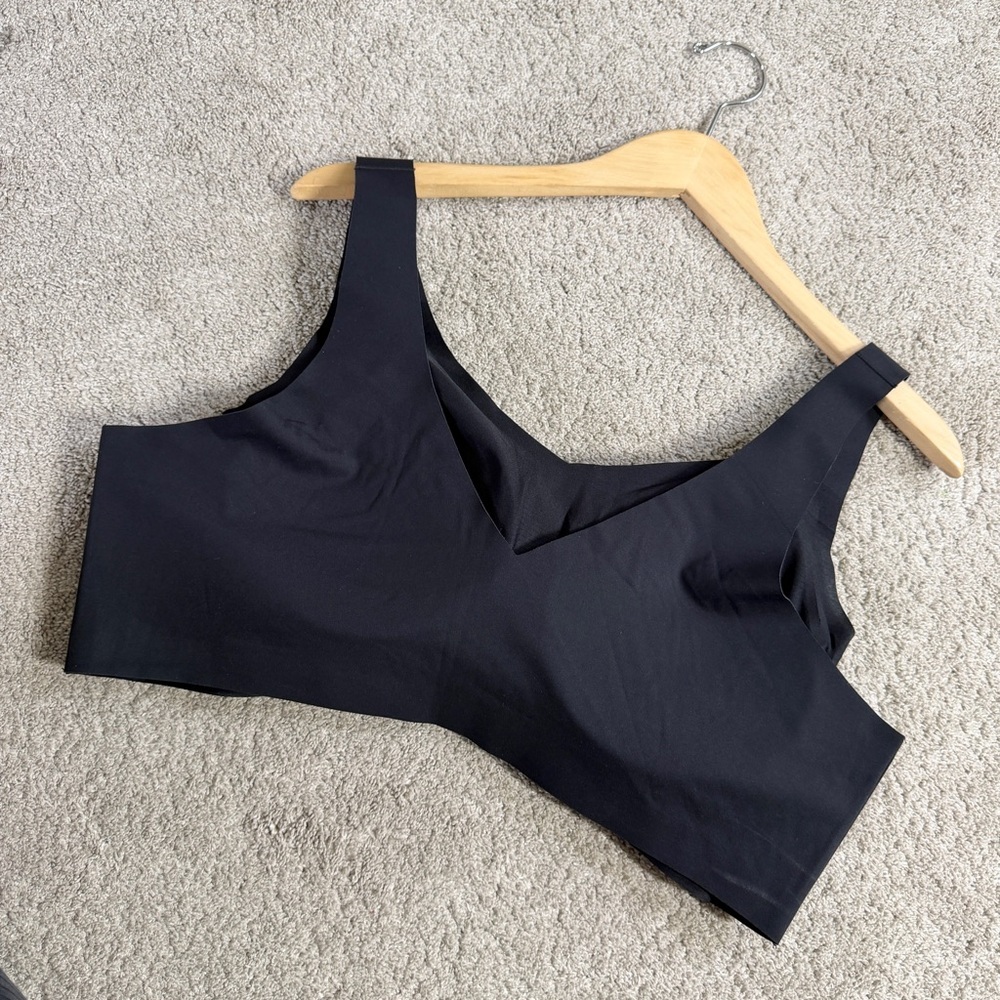 Honeylove Women’s V-Neck Bra Wireless in Black 3X - Picture 6 of 13